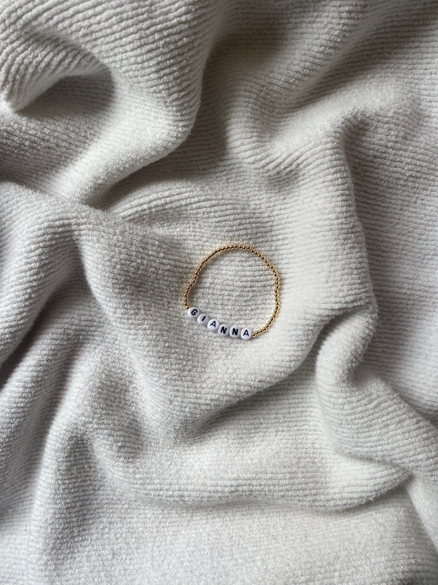 3mm 14K Gold Filled Custom Name Bracelet - Velora Luxury Fashion