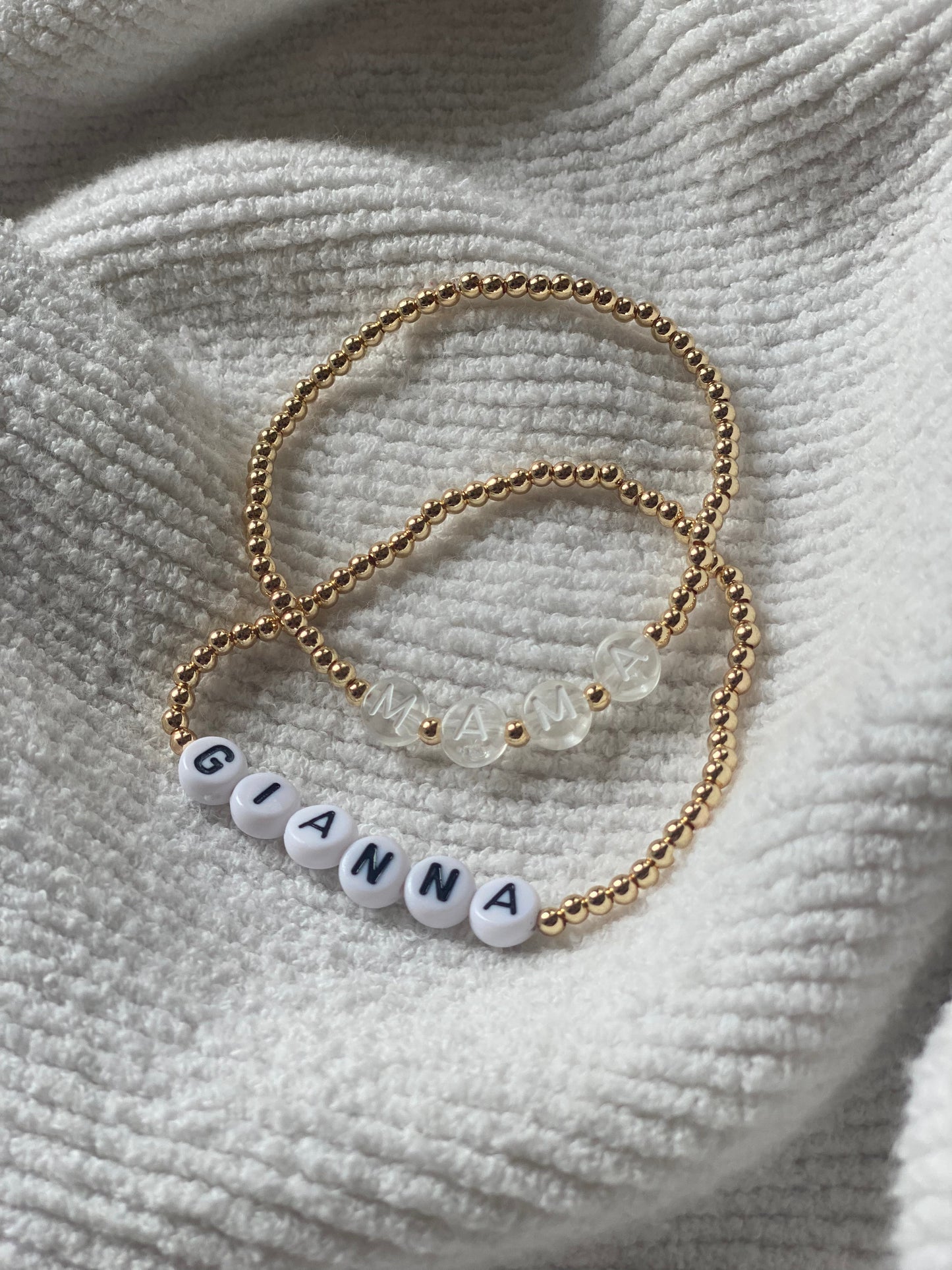 3mm 14K Gold Filled Custom Name Bracelet - Velora Luxury Fashion