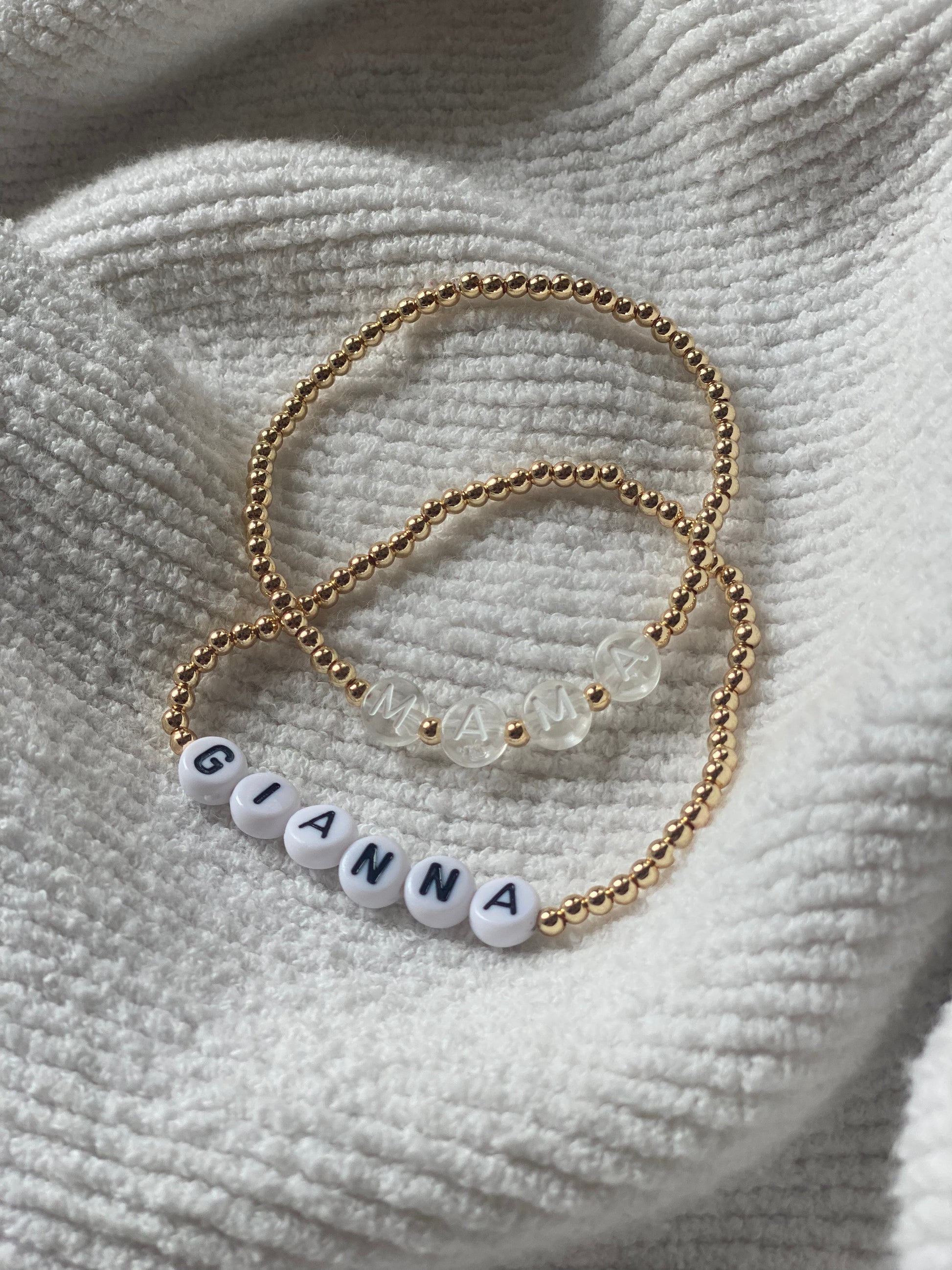3mm 14K Gold Filled Custom Name Bracelet - Velora Luxury Fashion