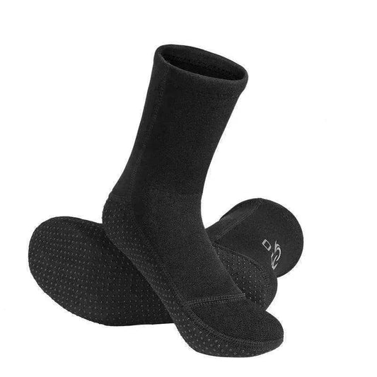 3mm Diving Cold-proof Warm Wear-resistant Non-slip Swimming Snorkeling Surfing Beach Socks - Velora