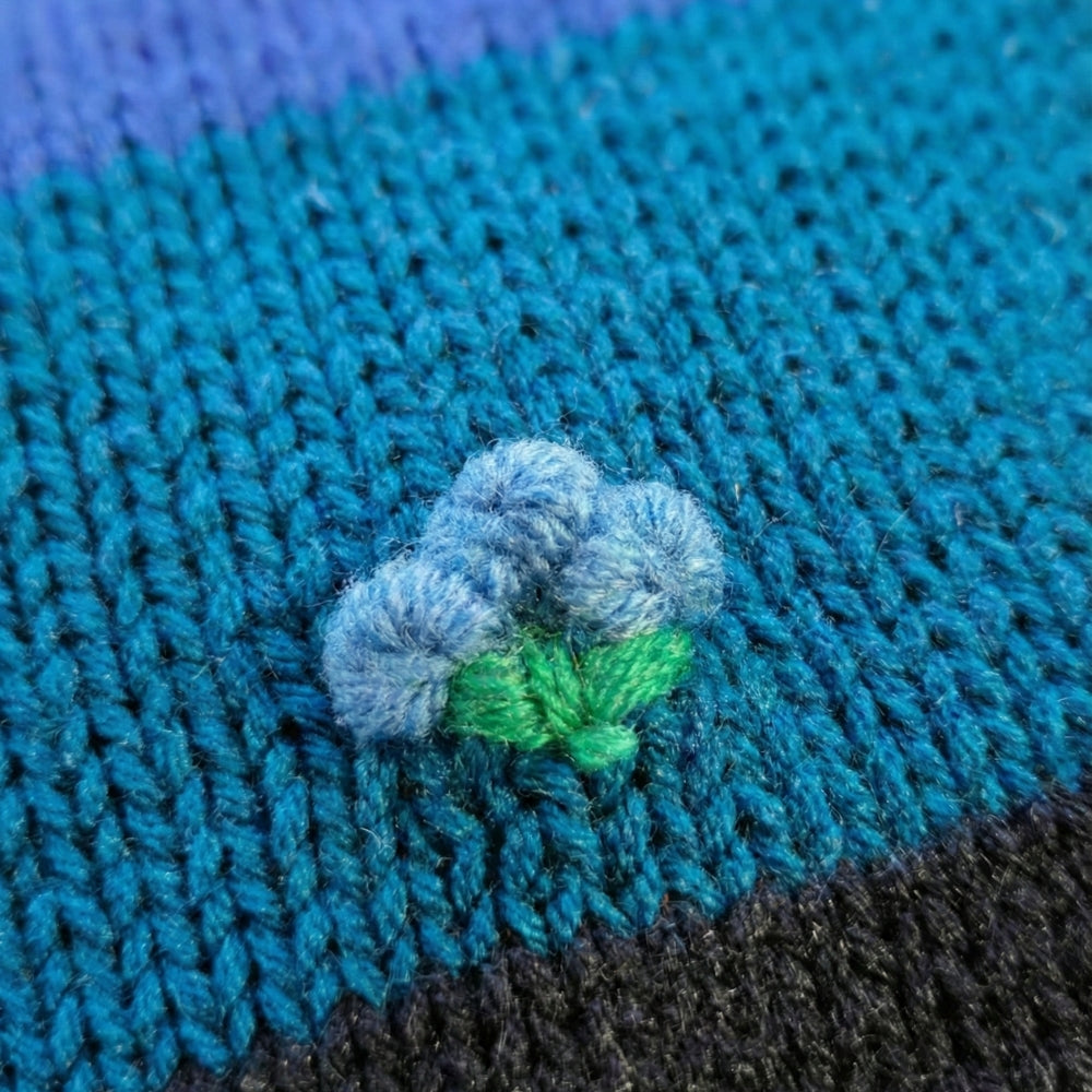 4-5T Kids Hand-Knit Alpaca Wool Sweater Sassy's Garage