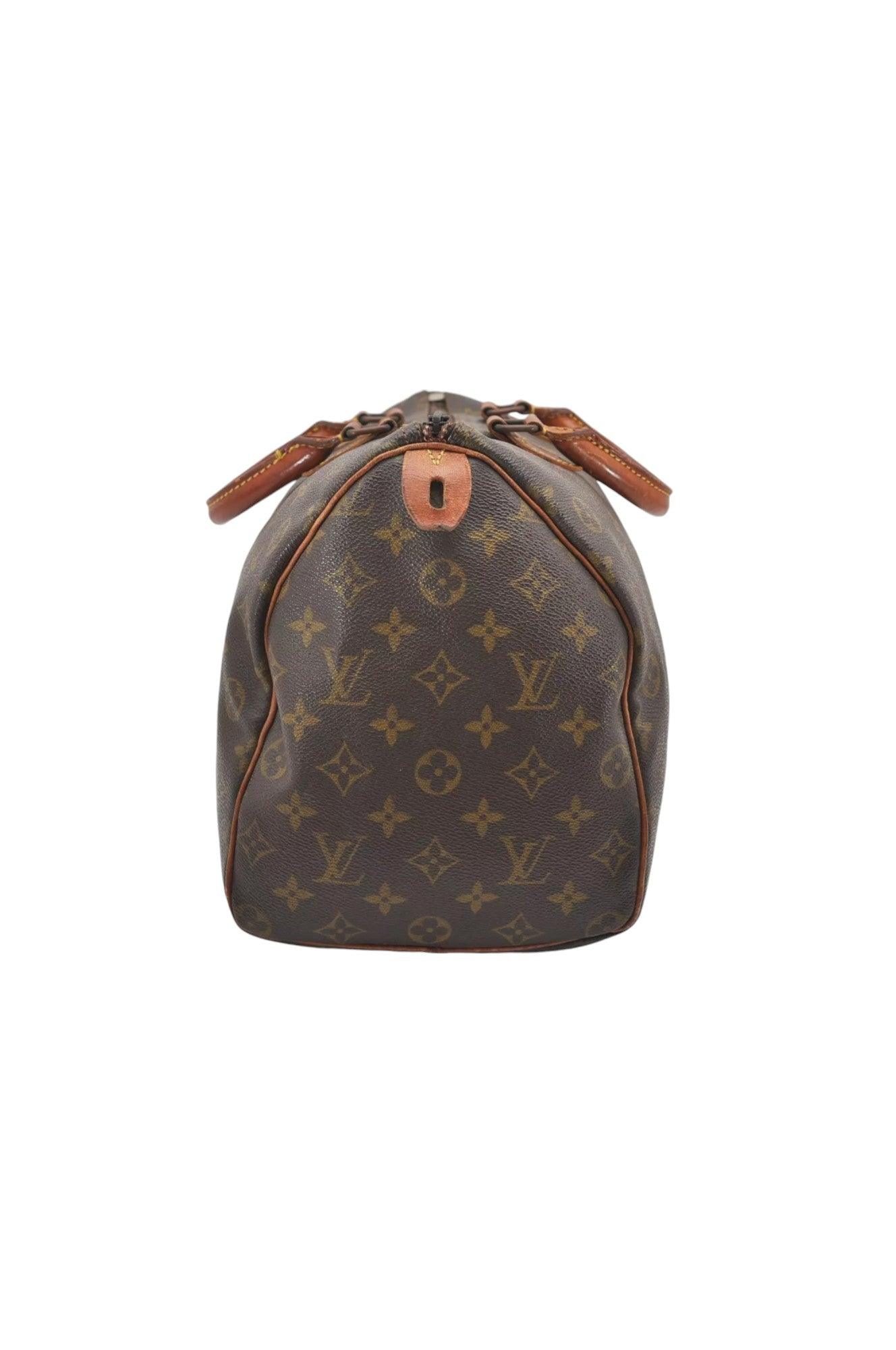 Louis Vuitton Monogram Speedy 35 Hand Boston Bag Old Model LV 7578K - Velora