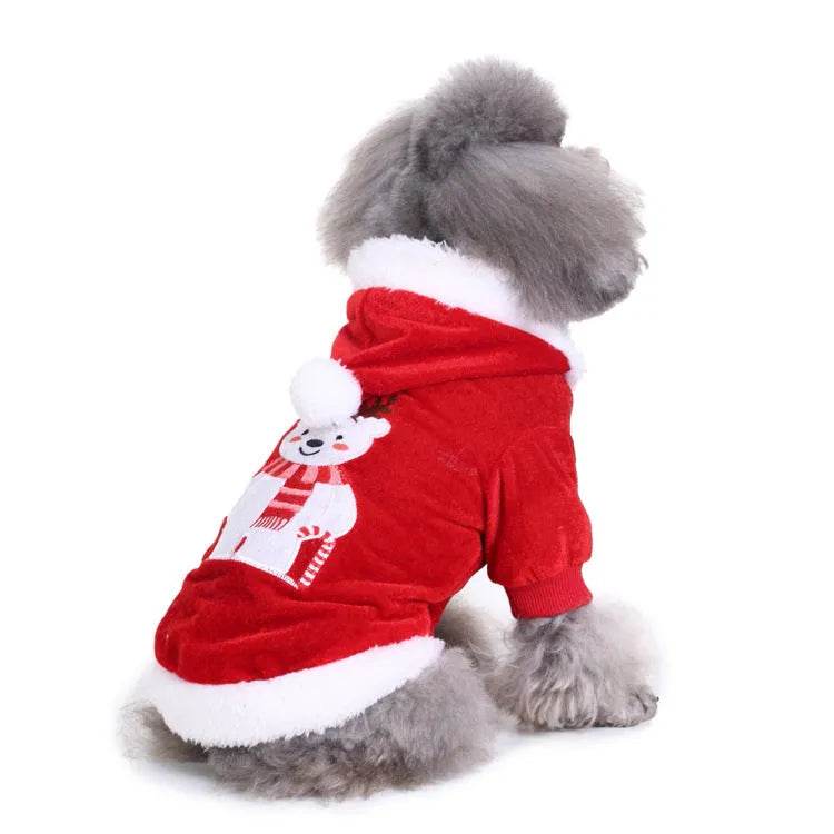 Dog supplies pet christmas clothes - Velora