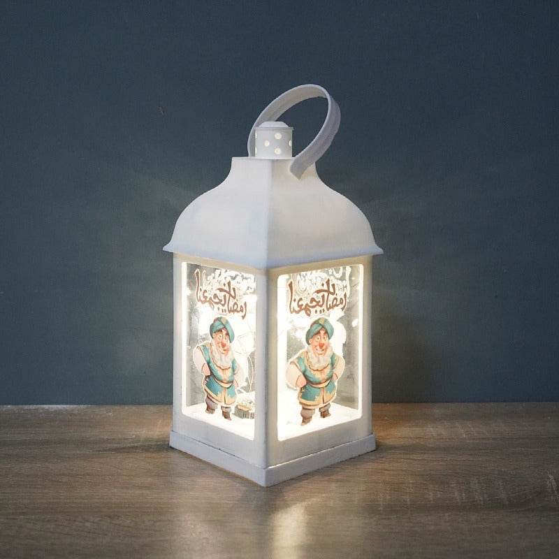 Wind Lantern Plastic Decoration For Eid Mubarak Ornament - Velora