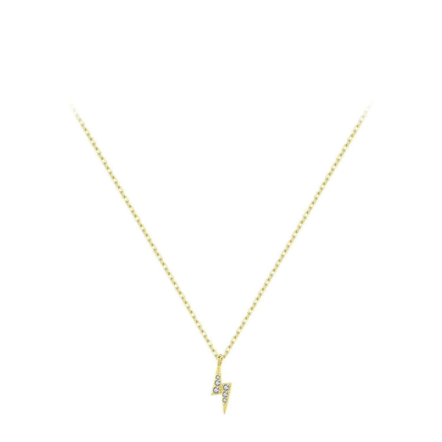 Exquisite Lightning Clavicle Chain For Women - Velora