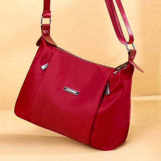 Fashion Oxford Cloth Shoulder Bag Simple Women's Crossbody Bag - Velora