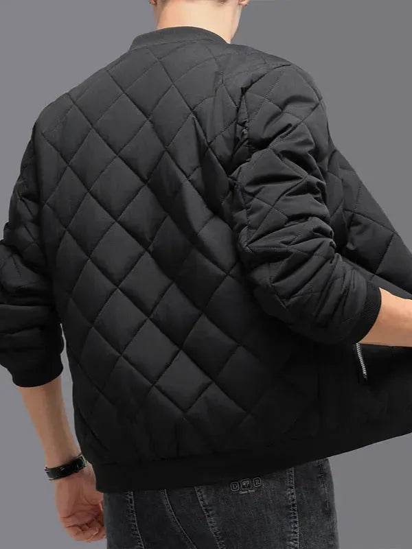 Fashion Cotton Padded Slim fit Autumn Winter Jacket for Men - Velora