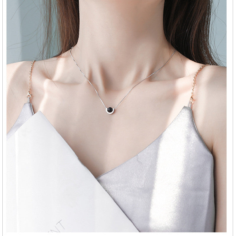 Swarovski 925 Silver Starry Sky Necklace with Pendant