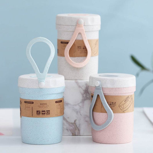 Plastic Microwaveable Sealing food and Beverage Cup Carrier - Velora