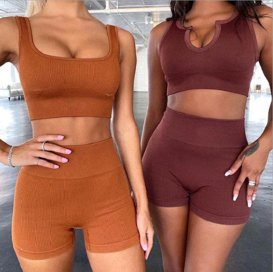 6pcs Yoga Workout Outfit set for women Gym clothes - Velora