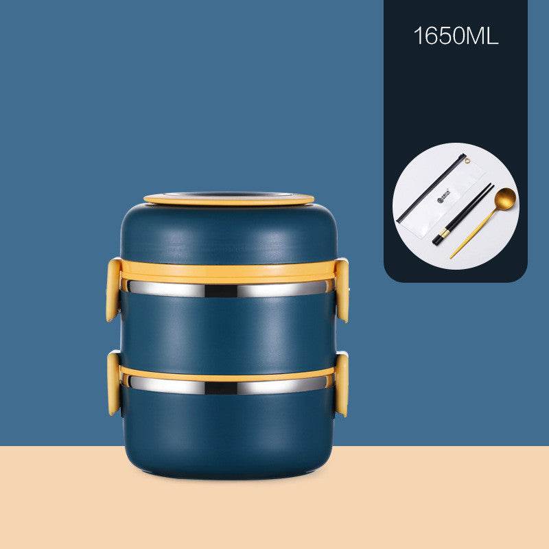 304 Stainless Steel Multi-layer Thermal insulated lunch container - Velora