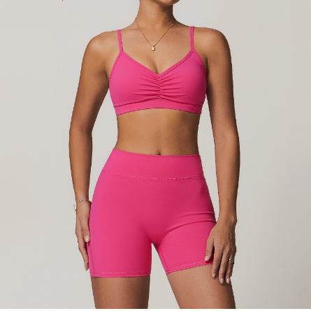 2pcs Yoga Outfit set Sport Fitness Workout Gym wear for women - Velora