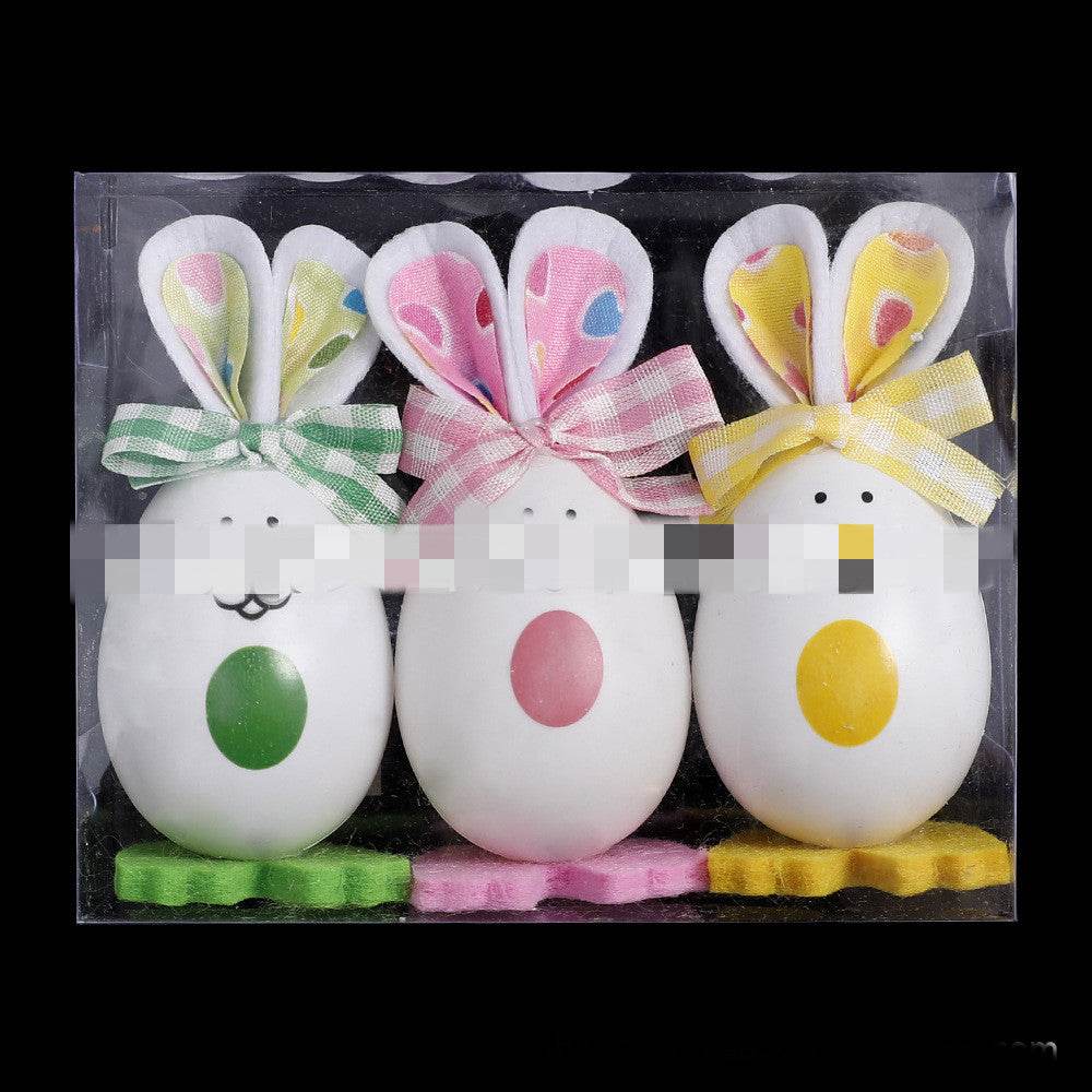 Easter Bunny Easter Decorative Gift Rabbit Shape Home Decorations Ornaments - Velora