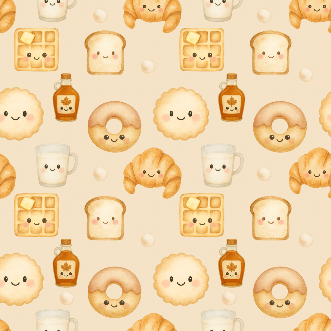 Couverture minky petit déjeuner Canadien 🧇 moyenne