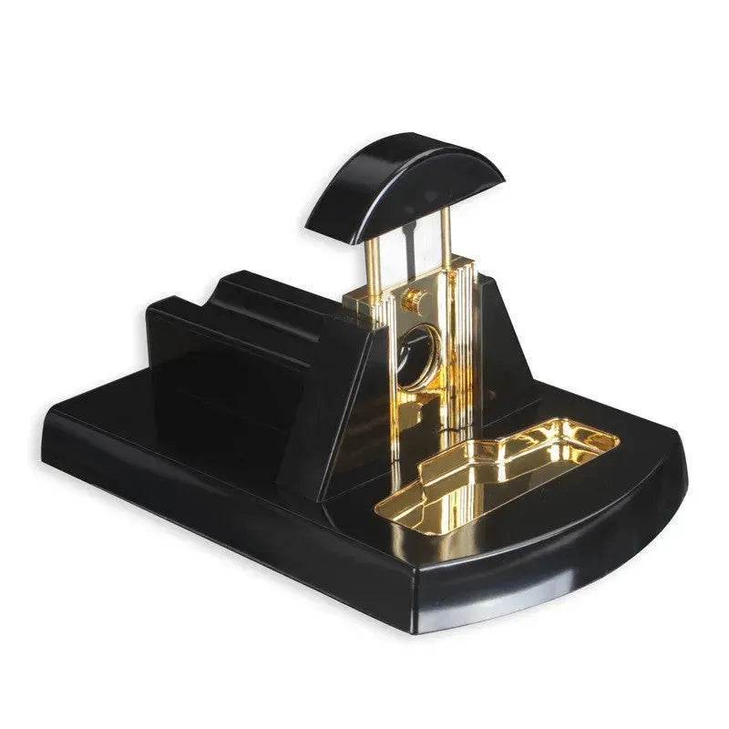 Desktop Table top Guillotine Metal Cigar Cutter - Velora
