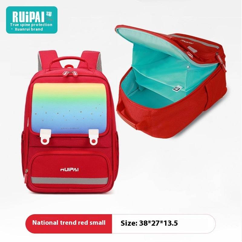 Primary School Student Schoolbag Burden Reduction Spine Protection - Velora