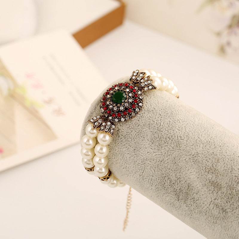 Luxury pearl bracelet - Velora