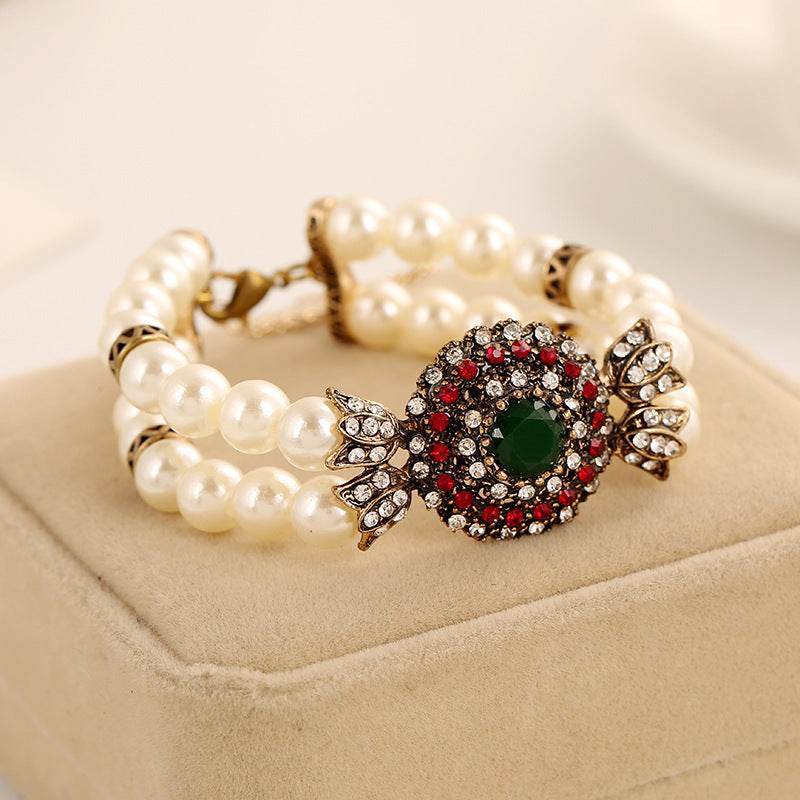 Luxury pearl bracelet - Velora