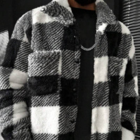Spring Couple Casual Printed Pullover And Fleece Jacket - Velora
