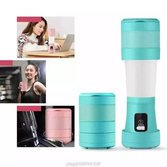 450ML Mini Portable Blender Mixer Cooking Appliances Food Processor Food Mixers Smoothie Blenders Cup Juicers Kitchen Appliance - Velora