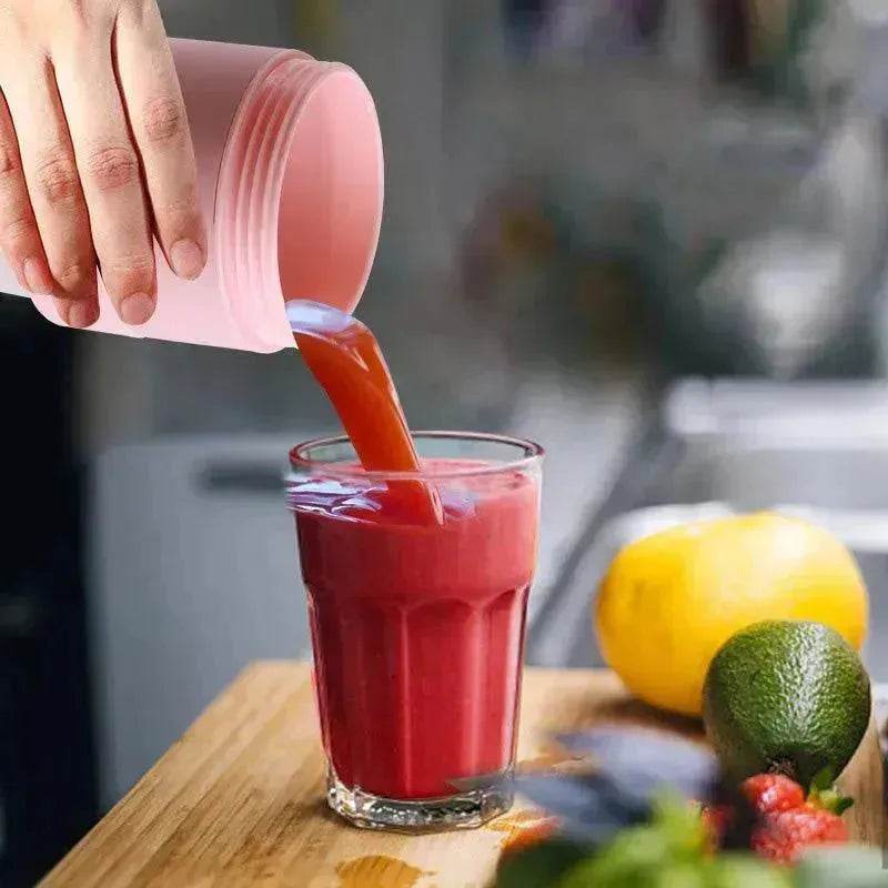 450ML Mini Portable Blender Mixer Cooking Appliances Food Processor Food Mixers Smoothie Blenders Cup Juicers Kitchen Appliance - Velora