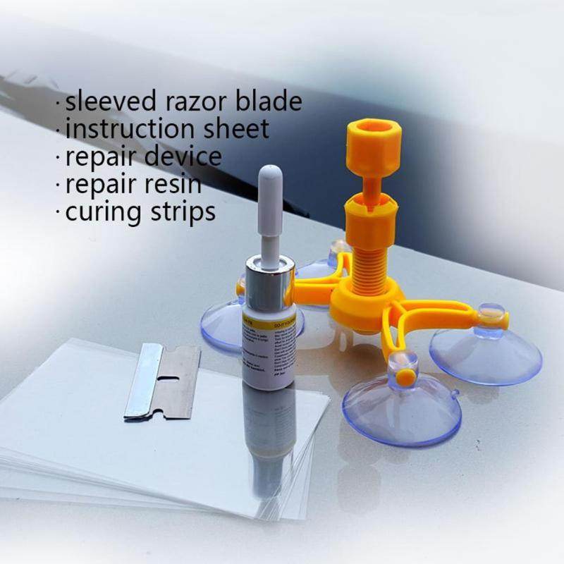 Car Repair Kit Car Window Glass Scratch Crack Restore Repair Tool Car Window Screen Polishing Polishing - Velora
