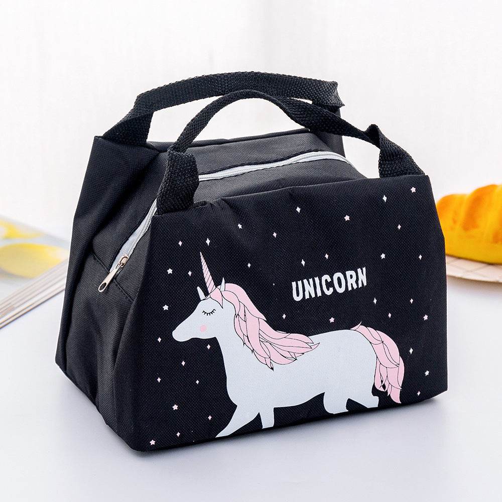 Cute Cartoon Lunch Bag – Insulated for Kids & Students - Velora