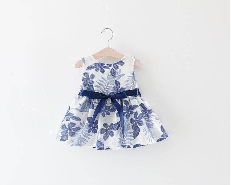 Children's wear, summer new baby dress, baby girl, Chinese Wind Vest, skirt tide - Velora