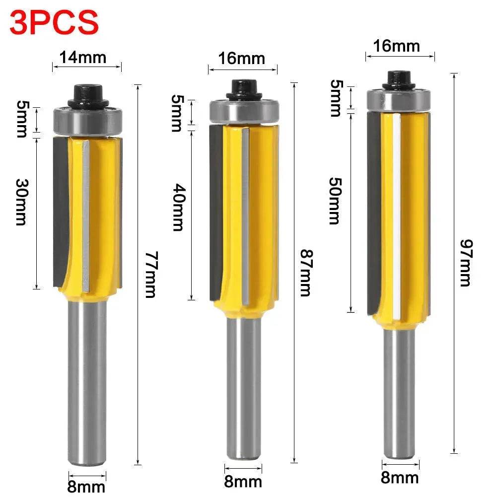 Professional Edge Banding Woodwork Flush Trim Router Bit - Velora