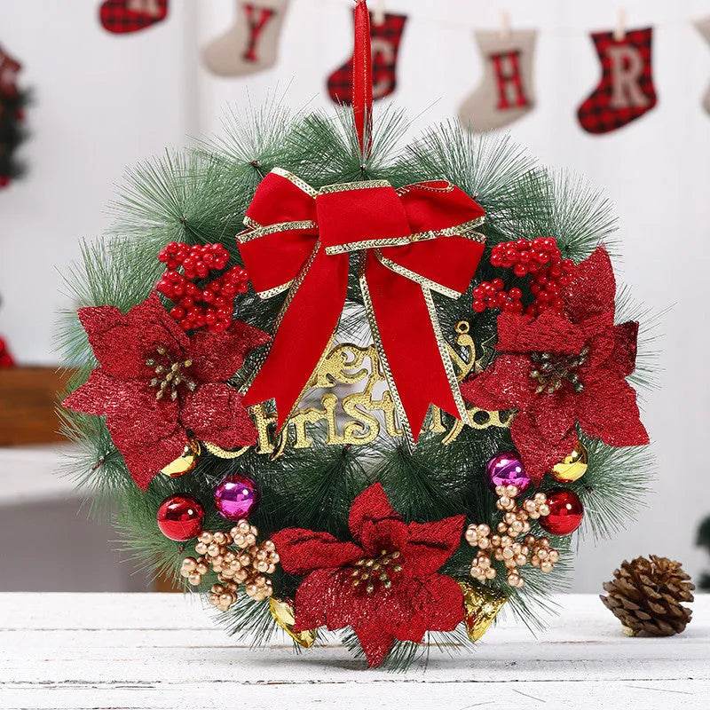 Christmas Decorations Creative Gifts, Ornaments Christmas Wreaths - Velora