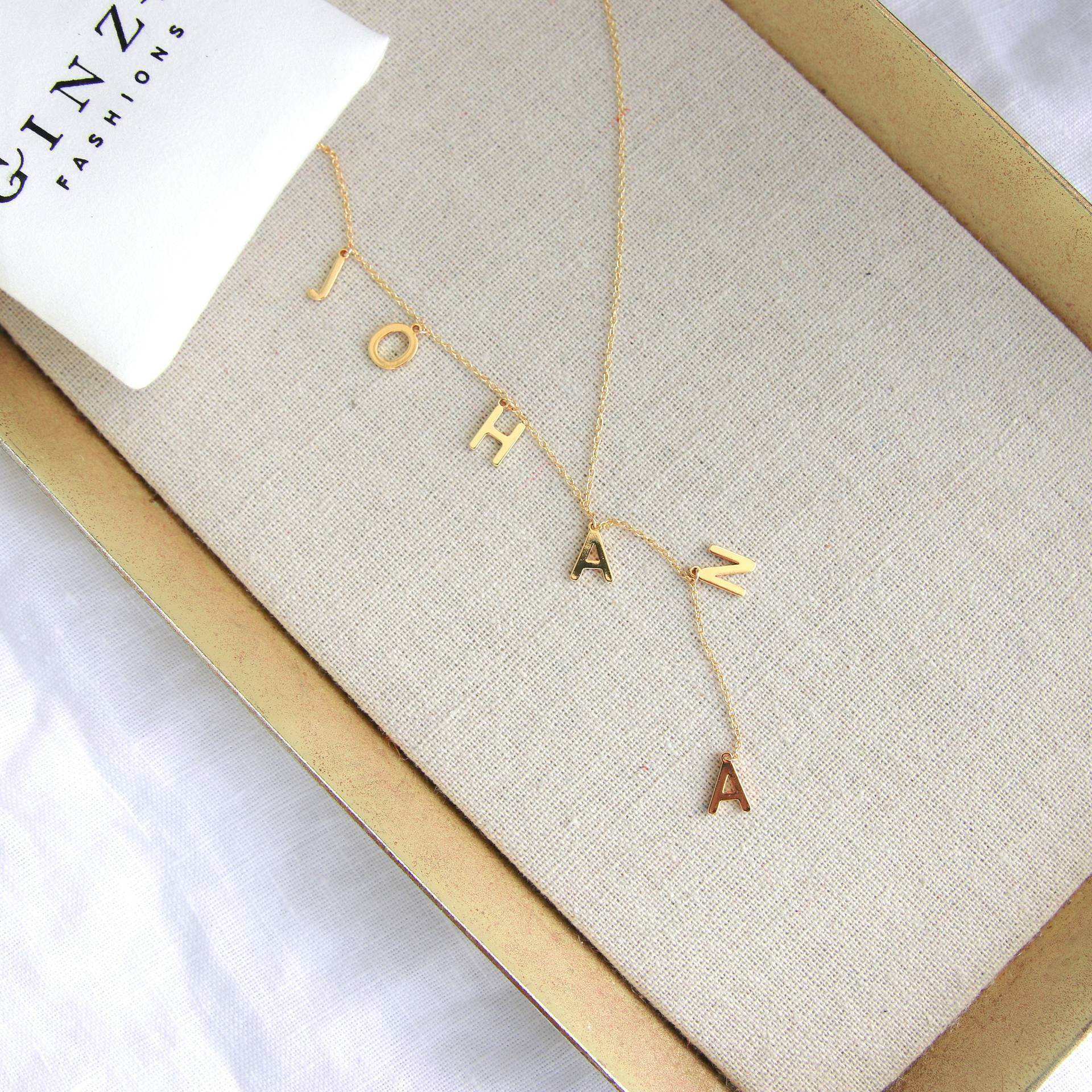 Lariat Y Name Necklace Lariat Name Necklace Dainty Name Necklace Bubble Letters Necklace For Women - Velora