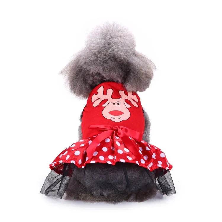 Dog supplies pet christmas clothes - Velora