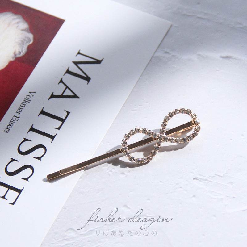 Rhinestone Bling hair clip women