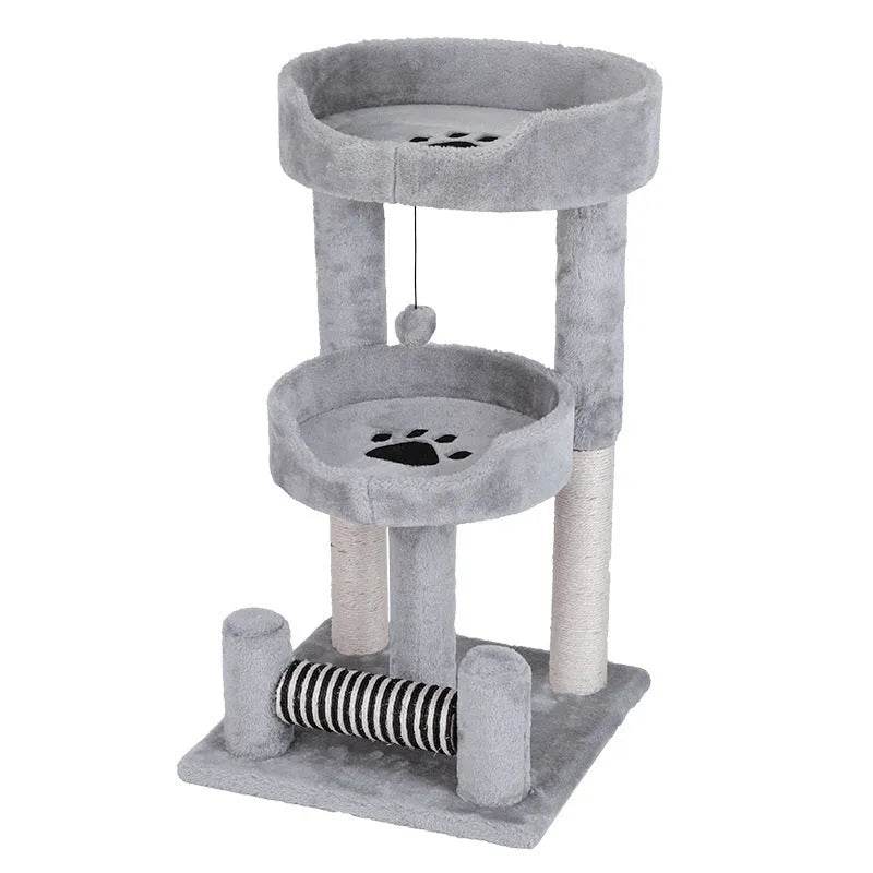 Cat Litter, Cat Tree, All-season General Purpose, Sisal Grinding Claw Toy Cat Supplies - Velora
