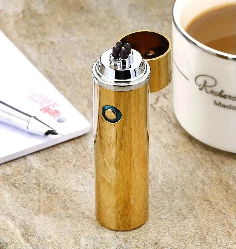 Electric USB Lighter Smokeless Windproof Cigarette Cigar Lighters - Velora
