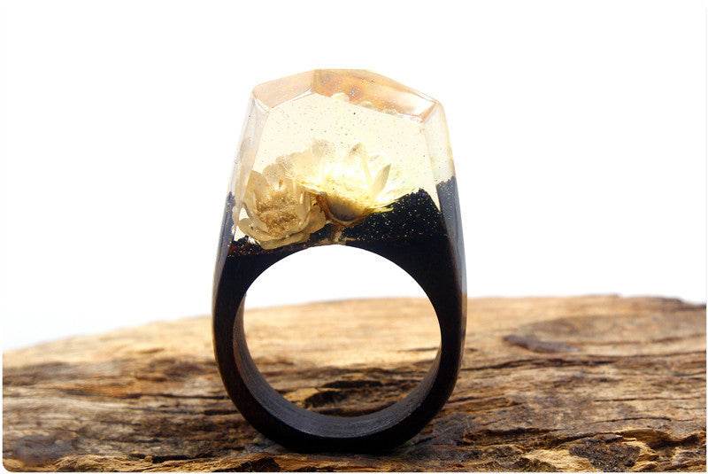 Resin wood ring - Velora