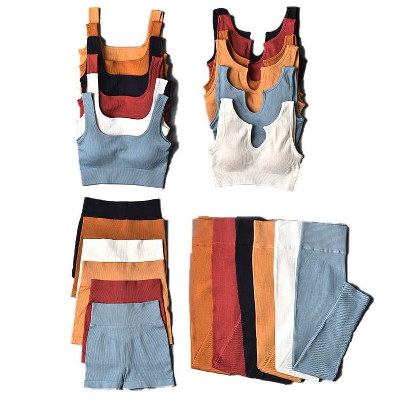 6pcs Yoga Workout Outfit set for women Gym clothes - Velora