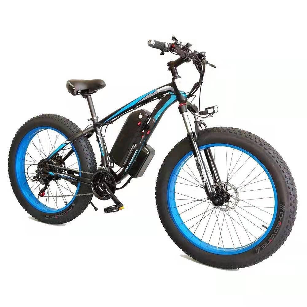 Electric Bicycle Lithium Tram Snow Electric Mountain Bike 21 Speed