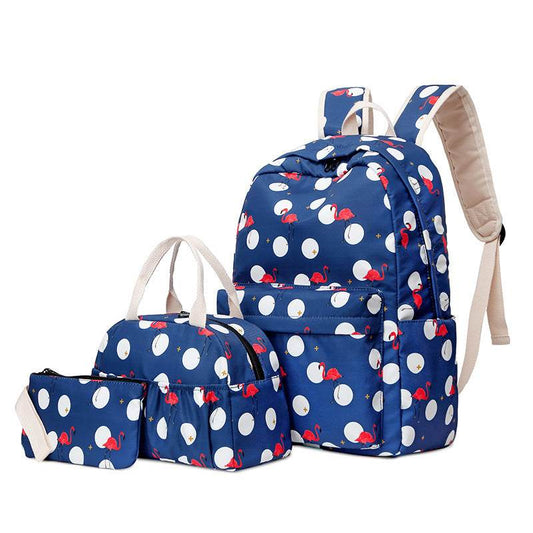 3 piece insulated Backpack lunch bag Pencil Pouch - Velora