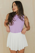 Sleeveless Polo Shirt - Velora Luxury Fashion