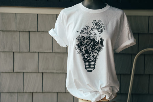 "CELESTIAL COLLECTION" WILD FLOWER SHIRT UNISEX