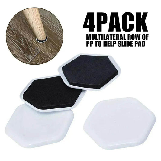 4Pcs Heavy Duty Furniture Moving Sliders Table Moving Pads - Velora