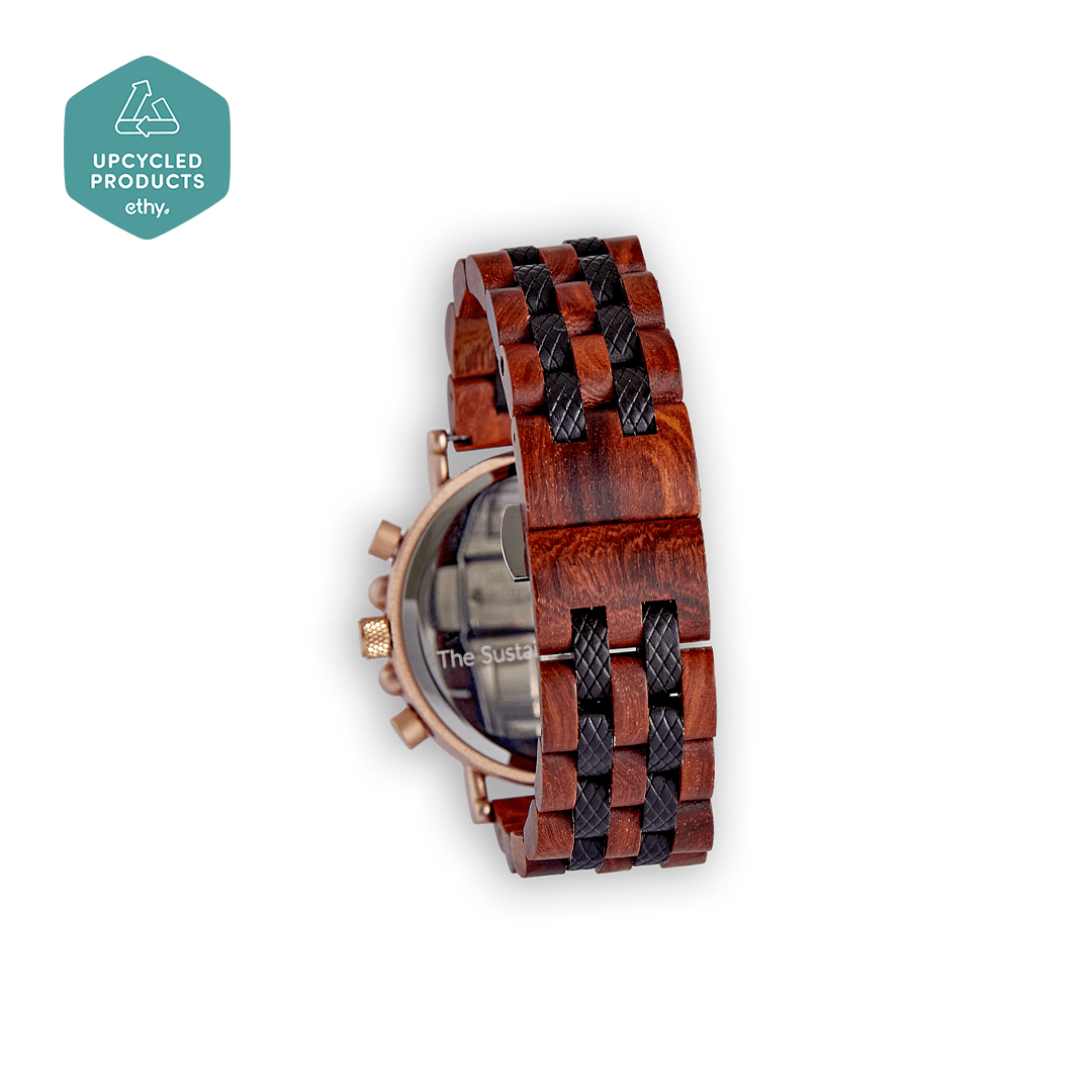 The Redwood: Wood Watch for Men - Velora Luxury Fashion