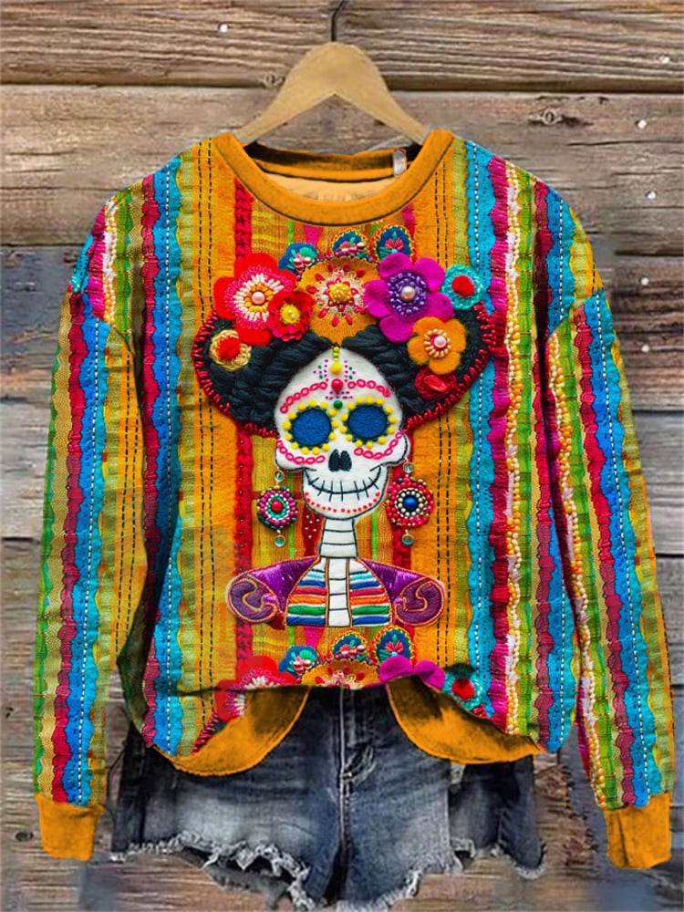 Halloween Horror Funny Women's Sweater 3D Printing - Velora