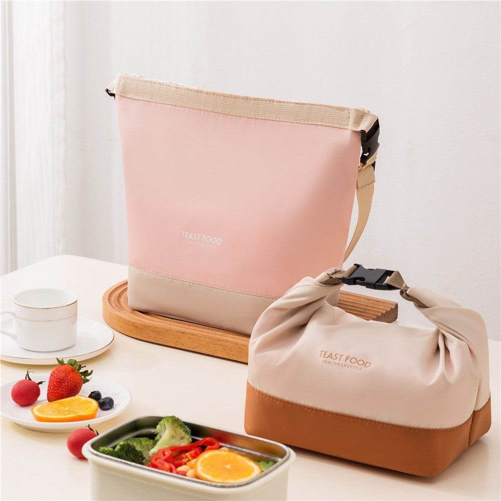Large Capacity Crossbody Canvas Lunch Bag - Velora