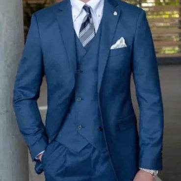 Men's Fashion Casual Slim Suit Three Pieces - Velora