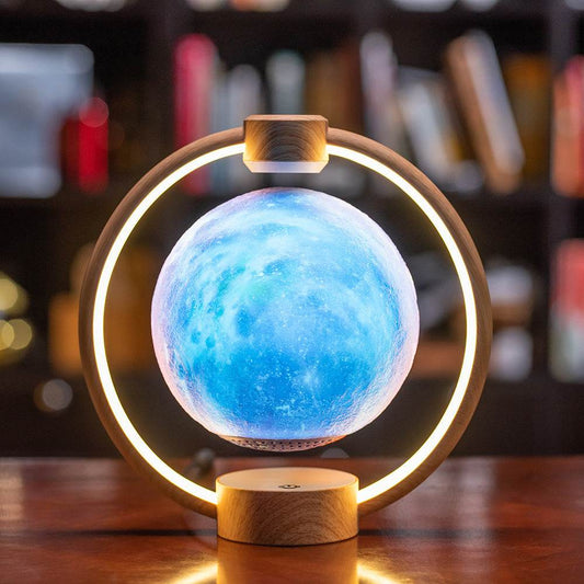 Maglev Moon Light Bluetooth 3D Stereo Diy Colorful Glare - Velora