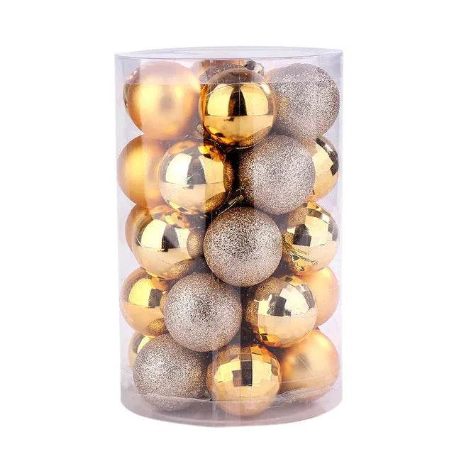 34 Christmas Ball Set 4cm Christmas Ornaments - Velora
