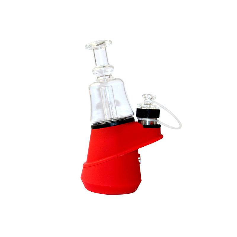 Hay Vaporizer Glass Smoke Cream Dry Burning Bong Hookah Electronic Hookah Set - Velora