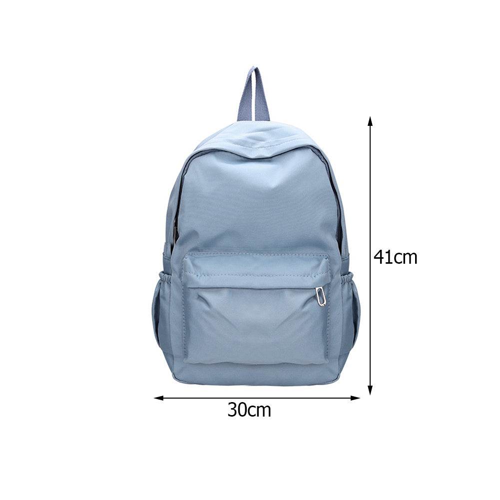 Mid Size Waterproof Plain college and High school backpack - Velora